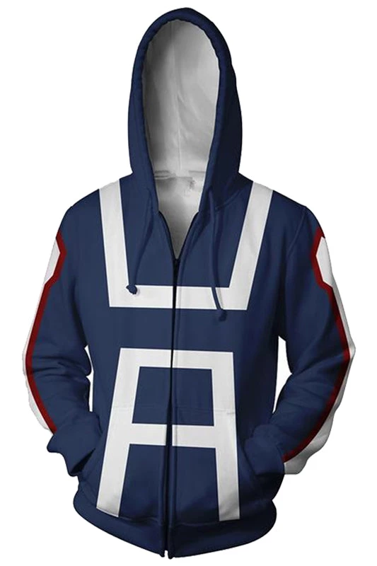 New Cosplaysky New Arrivals My Hero Academia Boku No Hero School Training Uniform Zip Up Hoodie Unisex 3 New Cosplaysky New Arrivals My Hero Academia Boku No Hero School Training Uniform Zip Up Hoodie Unisex