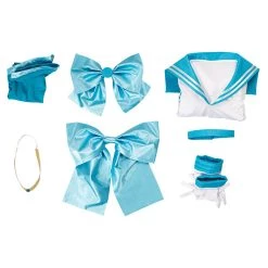 NewCosplay New Arrivals Sailor Moon Mizuno Ami Uniform Dress Outfits Halloween Carnival Suit Cosplay Costume