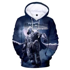INSWEAR Moon Knight Cosplay Hoodie 3D Printed Hooded Sweatshirt New Arrivals