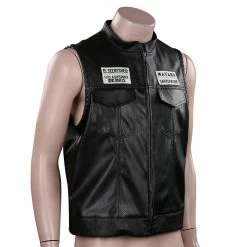 NewCosplay Mayans M.C. Season 3 Angel Reyes Vest Halloween Carnival Suit Cosplay Costume New Arrivals