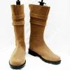 NewCosplay Classical Brown Flat Boots Shoes Custom-Made