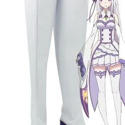 NewCosplay New Arrivals Re:Zero Life In A Different World From Zero Emilia Cosplay Shoes