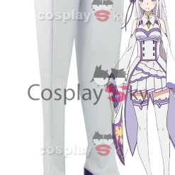 NewCosplay New Arrivals Re:Zero Life In A Different World From Zero Emilia Cosplay Shoes 8 NewCosplay New Arrivals Re:Zero Life In A Different World From Zero Emilia Cosplay Shoes