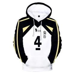 New Cosplaysky Unisex Bokuto Koutarou Cosplay Hoodies Haikyuu!! Pullover 3D Print Jacket Sweatshirt
