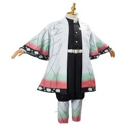 NewCosplay Demon Slayer Kochou Shinobu Uniform Outfit Halloween Carnival Suit Cosplay Costume For Kids Children 17 NewCosplay Demon Slayer Kochou Shinobu Uniform Outfit Halloween Carnival Suit Cosplay Costume For Kids Children