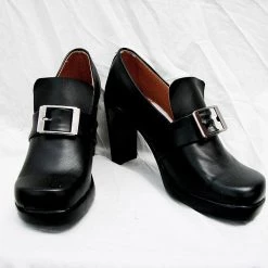 NewCosplay Black Butler Ciel Cosplay Boots Black Shoes Custom Made