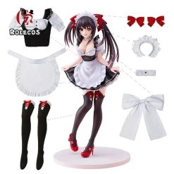 NewCosplay Anime Date A Bullet Tokisaki Kurumi Maid Dress Halloween Carnival Suit Cosplay Costume New Arrivals 9 NewCosplay Anime Date A Bullet Tokisaki Kurumi Maid Dress Halloween Carnival Suit Cosplay Costume New Arrivals