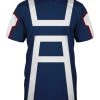 New Cosplaysky Boku No Hero Academia My Hero Academia T-shirt Izuku Midoriya School Training Shirt Blue New Arrivals