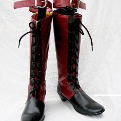 NewCosplay Black Butler Ciel Cosplay Boots Red Custom Made
