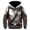 New Cosplaysky Kids The Mandalorian Hoodies 3D Printed Hooded Sweatshirt Boys Girls Casual Streetwear Pullover Hoodie New Arrivals