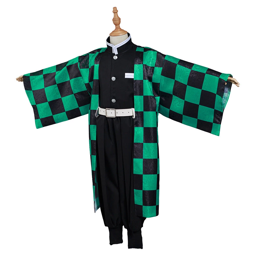 NewCosplay New Arrivals Demon Slayer: Kimetsu No Yaiba Kamado Tanjirou Kids Children Kimono Cosplay Costume 5 NewCosplay New Arrivals Demon Slayer: Kimetsu No Yaiba Kamado Tanjirou Kids Children Kimono Cosplay Costume
