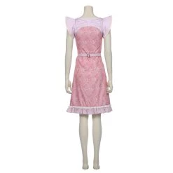 NewCosplay Final Fantasy VII Remake Aerith Gainsborough Pink Dress Halloween Carnival Outfit Cosplay Costume New Arrivals