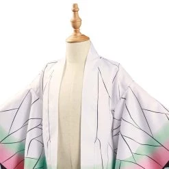 NewCosplay Demon Slayer: Kimetsu No Yaiba Kochou Shinobu Kids Children Kimono Coat Cosplay Costume New Arrivals
