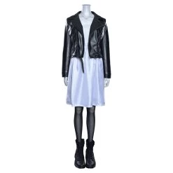 NewCosplay Bride Of Chucky Tiffany Coat Dress Outfits Halloween Carnival Suit Cosplay Costume