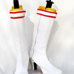 NewCosplay New Arrivals Tekken Lili Cosplay Boots Shoes White Custom Made