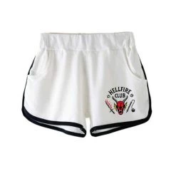 Cossky Stranger Things 4 Hellfire Club Cospaly Costume Crop Top Shorts Set 7 Cossky Stranger Things 4 Hellfire Club Cospaly Costume Crop Top Shorts Set