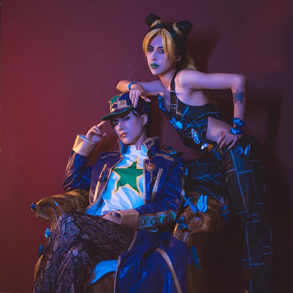 NewCosplay New Arrivals JoJo‘s Bizarre Adventure Jolyne Cujoh Outfits Halloween Carnival Suit Cosplay Costume 14 NewCosplay New Arrivals JoJo‘s Bizarre Adventure Jolyne Cujoh Outfits Halloween Carnival Suit Cosplay Costume