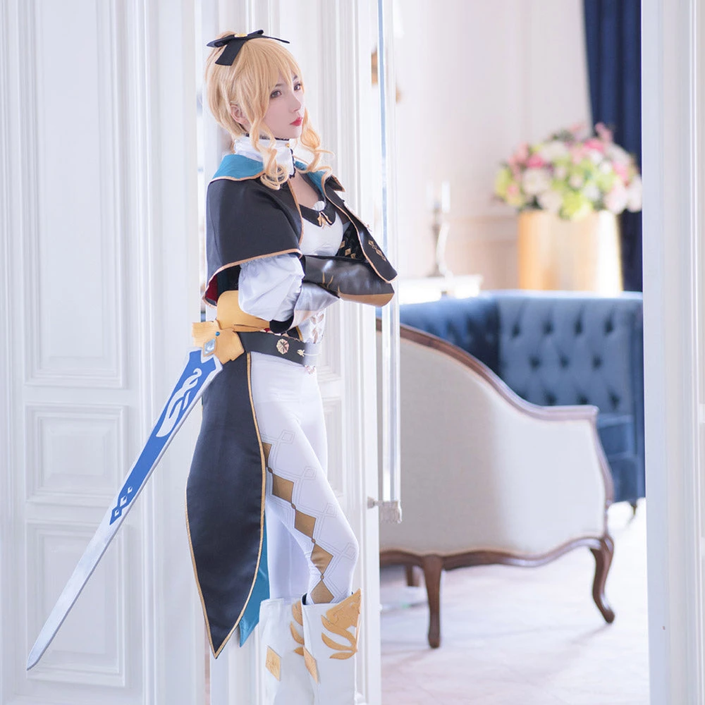 NewCosplay Game Genshin Impact Jean Gunnhildr Outfits Halloween Carnival Suit Cosplay Costume 13 NewCosplay Game Genshin Impact Jean Gunnhildr Outfits Halloween Carnival Suit Cosplay Costume