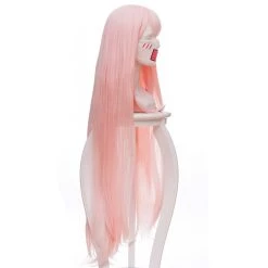 New Cosplaysky DARLING In The FRANXX Zero Two 02 Cosplay Wig Long Pink