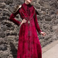 CosplaySky Game Of Thrones Season 8 Cersei Lannister Cosplay Costume 26 CosplaySky Game Of Thrones Season 8 Cersei Lannister Cosplay Costume