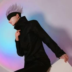 NewCosplay Jujutsu Kaisen Satoru Gojo School Uniform Outfits Cosplay Costume 22 NewCosplay Jujutsu Kaisen Satoru Gojo School Uniform Outfits Cosplay Costume