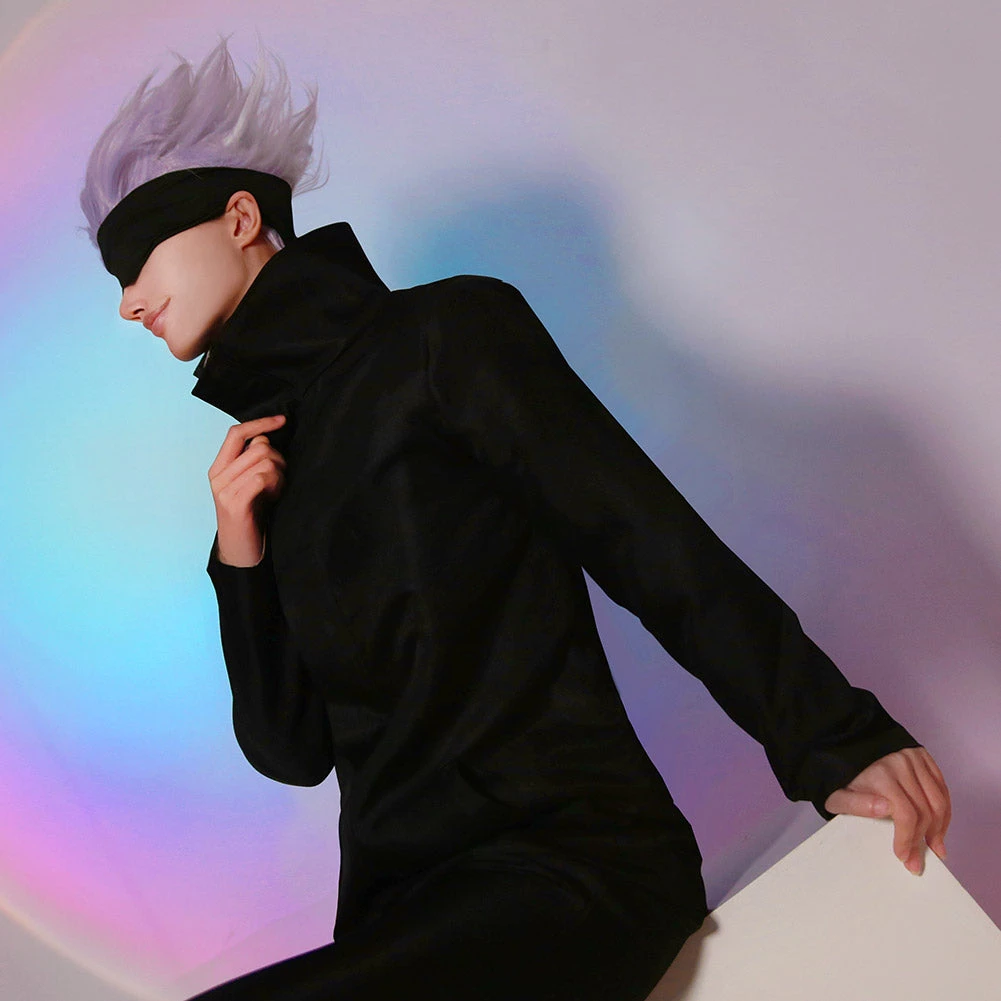 NewCosplay Jujutsu Kaisen Satoru Gojo School Uniform Outfits Cosplay Costume 11 NewCosplay Jujutsu Kaisen Satoru Gojo School Uniform Outfits Cosplay Costume