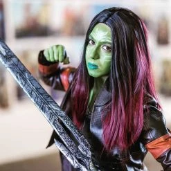 New Cosplaysky Guardians Of The Galaxy Vol. 2 Gamora Outfit Suit Halloween Cosplay Costume New Arrivals