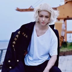 NewCosplay New Arrivals Tokyo Revengers Manjirou Sano Outfits Halloween Carnival Suit Cosplay Costume