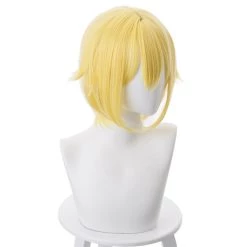 CosplaySky New Arrivals Hitoribocchi No Marumaru Seikatsu Nako Sunao Golden Wig 35cm