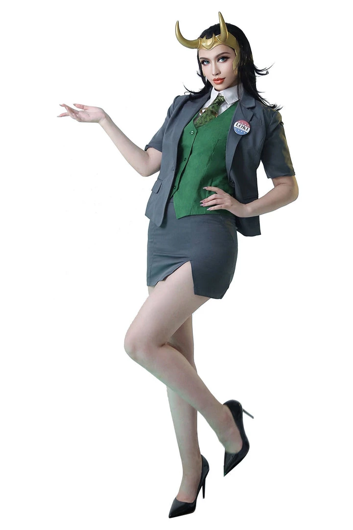 New Cosplaysky New Arrivals Loki 2021 Female Loki Outfit Halloween Original Designers Cosplay Costume 4 New Cosplaysky New Arrivals Loki 2021 Female Loki Outfit Halloween Original Designers Cosplay Costume