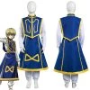 NewCosplay Hunter X Hunter Kurapika Kids Pants Cape Outfits Halloween Carnival Suit Cosplay Costume New Arrivals