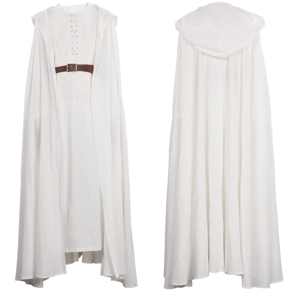 NewCosplay Gandalf Long Robe Outfits Halloween Carnival Suit Cosplay Costume 3 NewCosplay Gandalf Long Robe Outfits Halloween Carnival Suit Cosplay Costume