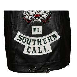 NewCosplay Mayans M.C. Season 3 Angel Reyes Vest Halloween Carnival Suit Cosplay Costume New Arrivals