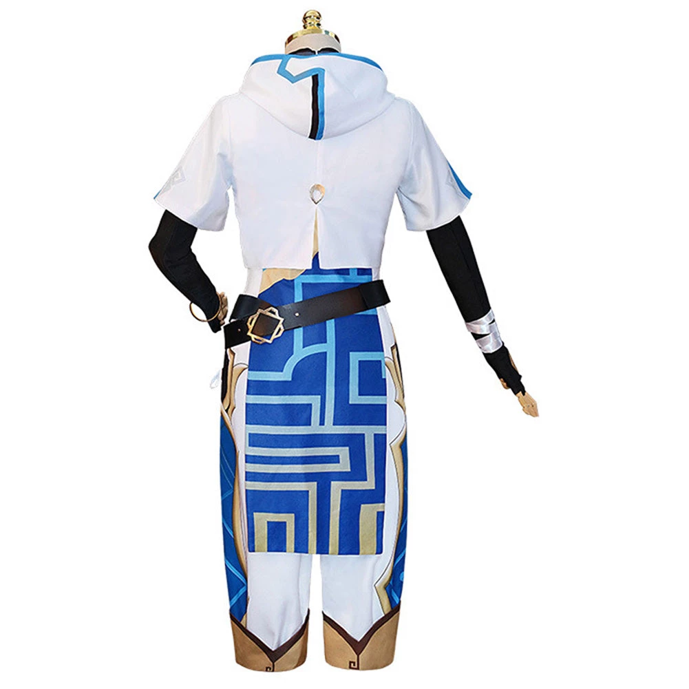 NewCosplay Genshin Impact Chongyun Outfits Halloween Carnival Suit Cosplay Costume 6 NewCosplay Genshin Impact Chongyun Outfits Halloween Carnival Suit Cosplay Costume