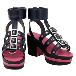 NewCosplay Paradox Live BAE Anne Faulkner Boots Halloween Costumes Accessory Cosplay Shoes