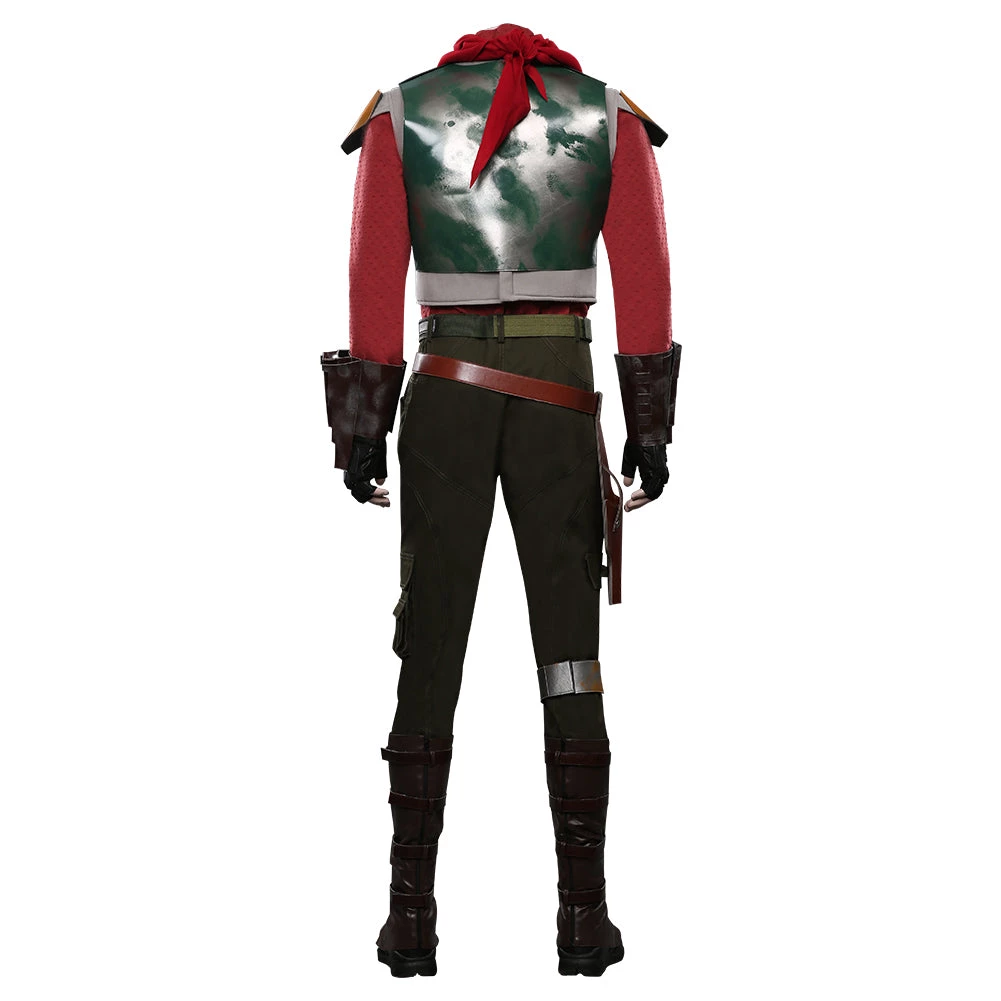 NewCosplay The Mandalorian S2 Cobb Vanth Outfits Halloween Carnival Suit Cosplay Costume 6 NewCosplay The Mandalorian S2 Cobb Vanth Outfits Halloween Carnival Suit Cosplay Costume