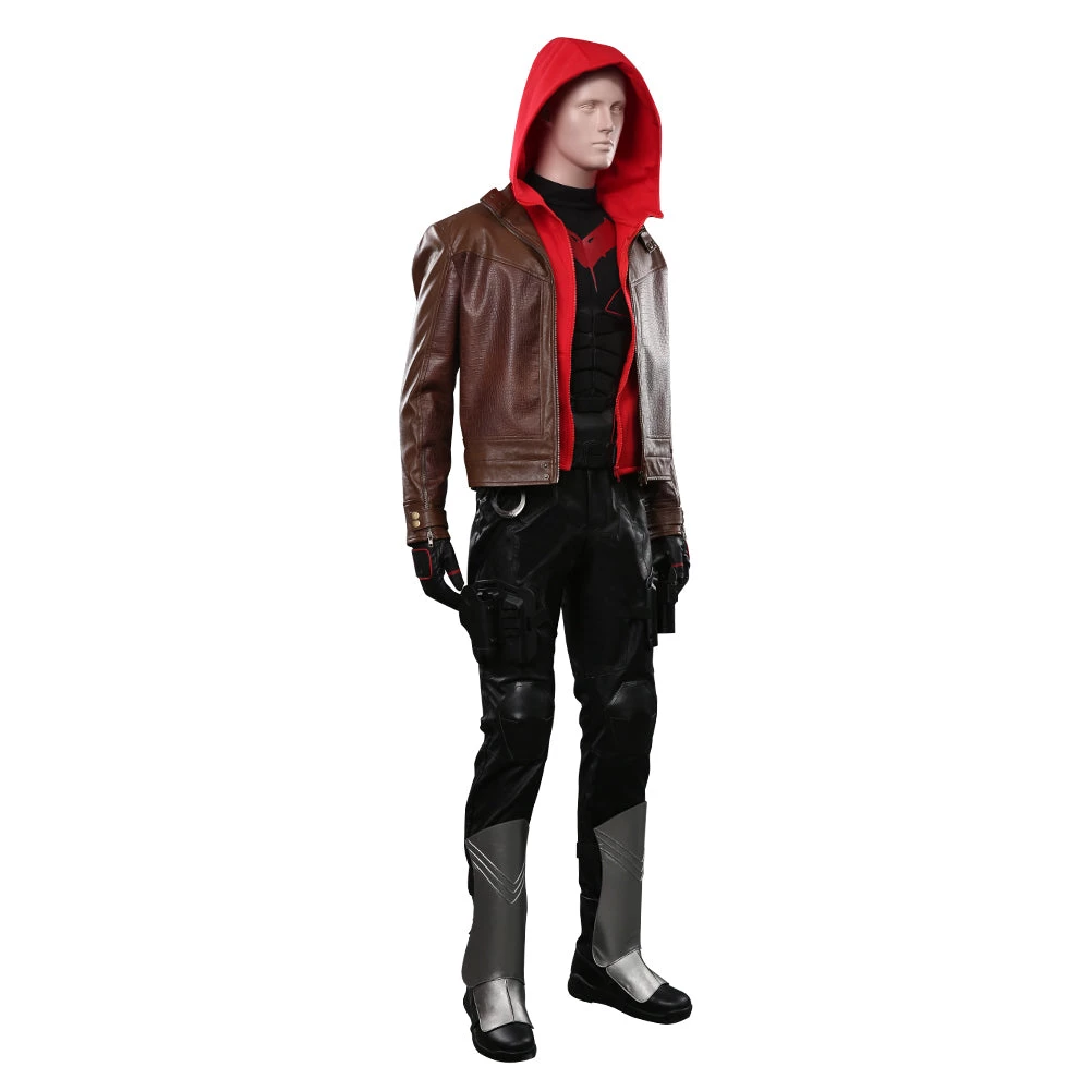NewCosplay Titans Season 3 Jason Todd/Red Hood Outfits Cosplay Costume 7 NewCosplay Titans Season 3 Jason Todd/Red Hood Outfits Cosplay Costume