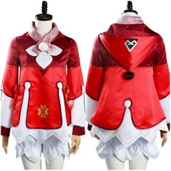NewCosplay Game Genshin Impact Klee Coat Hat Outfits Halloween Carnival Suit Cosplay Costume New Arrivals