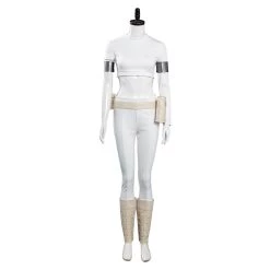 NewCosplay Adult And Kids Star Wars Padme Amidala Outfits Halloween Carnival Suit Cosplay Costume