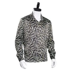 NewCosplay Tiger King Joe Exotic Print Shirt Cosplay Costume