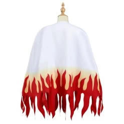 NewCosplay New Arrivals Demon Slayer: Kimetsu No Yaiba Rengoku Kyoujurou Kids Cloak Coat Halloween Carnival Suit Cosplay Costume