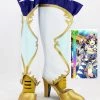 NewCosplay LoveLive! Nozomi Tojo Birthstone Boots Cosplay Shoes 2 NewCosplay LoveLive! Nozomi Tojo Birthstone Boots Cosplay Shoes