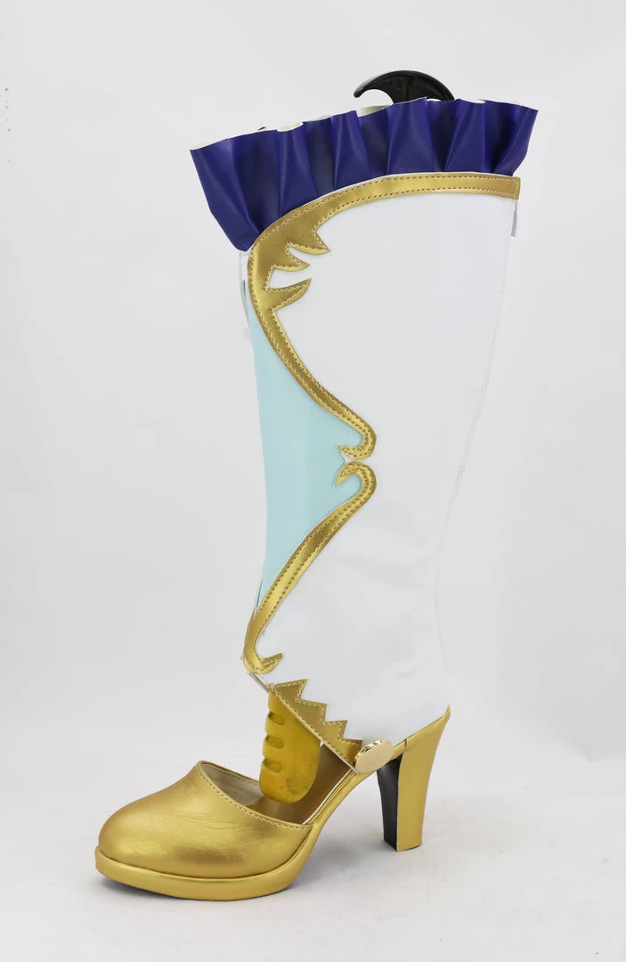 NewCosplay LoveLive! Nozomi Tojo Birthstone Boots Cosplay Shoes 4 NewCosplay LoveLive! Nozomi Tojo Birthstone Boots Cosplay Shoes