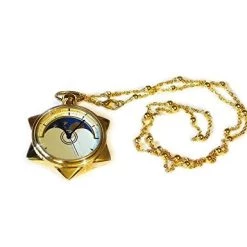 NewCosplay Sailor Moon Sweater Chain Crystal Pocket Watch Cosplay Accessories