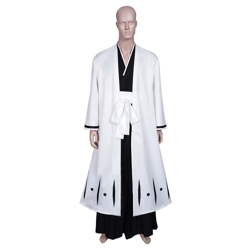 NewCosplay Bleach Urahara Kisuke Coat Pants Outfits Halloween Carnival Suit Cosplay Costume 4 NewCosplay Bleach Urahara Kisuke Coat Pants Outfits Halloween Carnival Suit Cosplay Costume