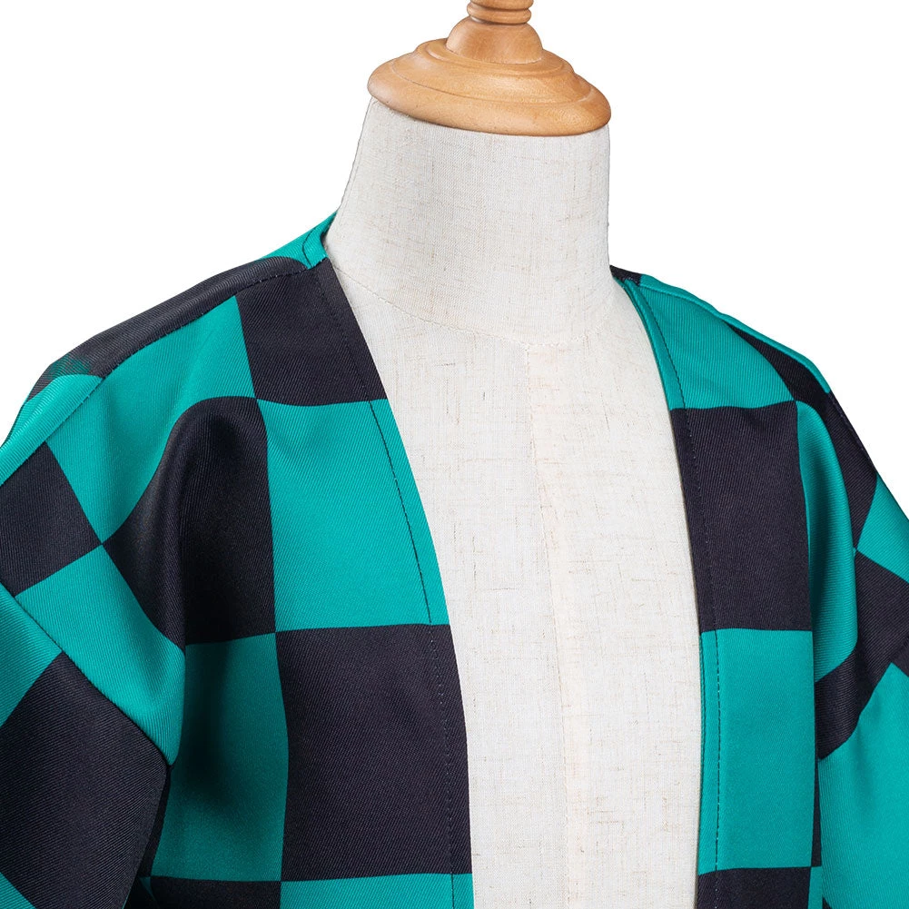 NewCosplay New Arrivals Demon Slayer: Kimetsu No Yaiba Kamado Tanjirou Kids Children Kimono Coat Cosplay Costume 9 NewCosplay New Arrivals Demon Slayer: Kimetsu No Yaiba Kamado Tanjirou Kids Children Kimono Coat Cosplay Costume