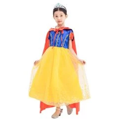 NewCosplay New Arrivals Snow White And The Seven Dwarfs Snow White Dress Kids Children Cosplay Costume 9 NewCosplay New Arrivals Snow White And The Seven Dwarfs Snow White Dress Kids Children Cosplay Costume