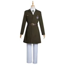 NewCosplay New Arrivals Attack On Titan The Final Season Survey Corps Uniform Cosplay Costume Outfits Halloween Carnival Suit