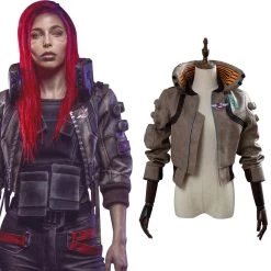NewCosplay Cyberpunk 2077 Female Ver. Cosplay Costume Coat New Arrivals
