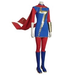NewCosplay Marvel‘s Avengers-Ms. Marvel (Kamala Khan) Women Uniform Outfits Halloween Carnival Suit Cosplay Costume